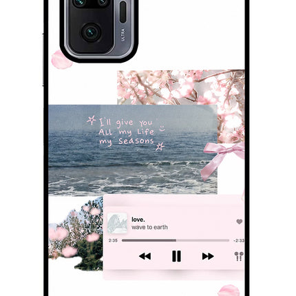 Wave to earth Redmi Note 10 Pro Glass Case