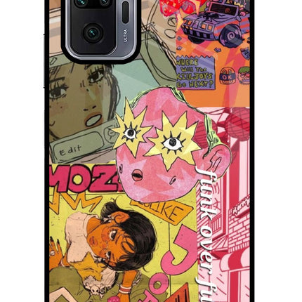 Funkover Redmi Note 10 Pro Glass Case