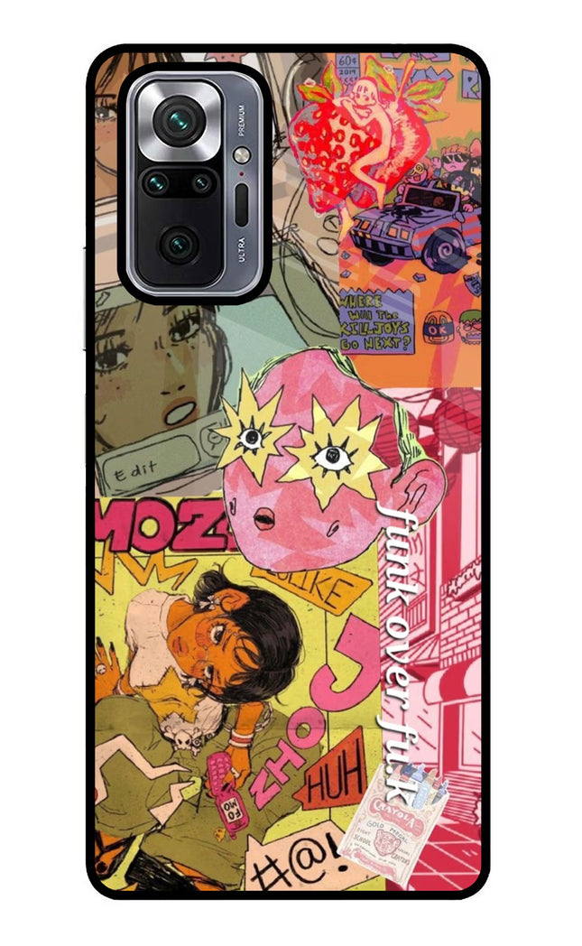 Funkover Redmi Note 10 Pro Glass Case