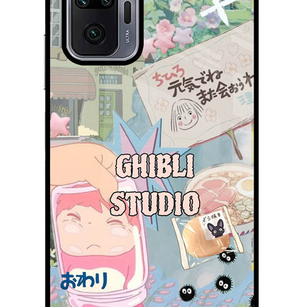 Studio Ghibli Redmi Note 10 Pro Glass Case