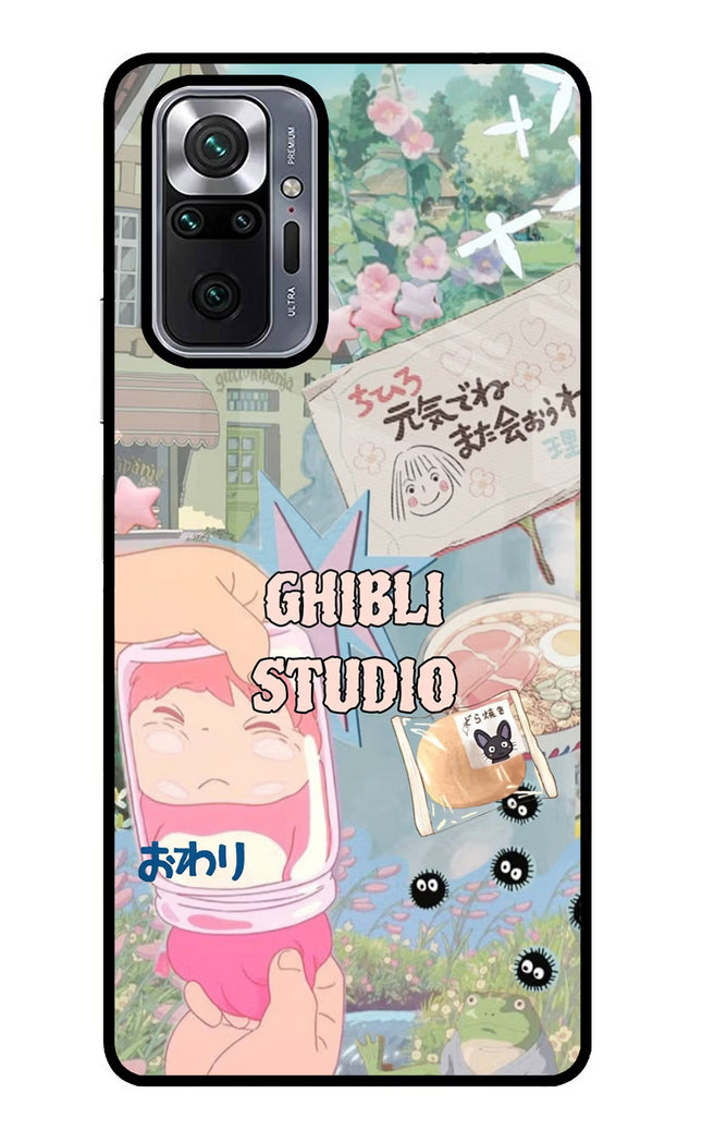 Studio Ghibli Redmi Note 10 Pro Glass Case