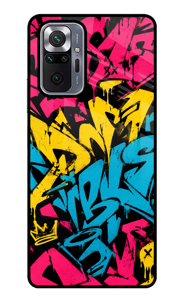 Graffiti Vibe Redmi Note 10 Pro Glass Case