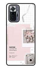 Pantone Asthetic Redmi Note 10 Pro Glass Case