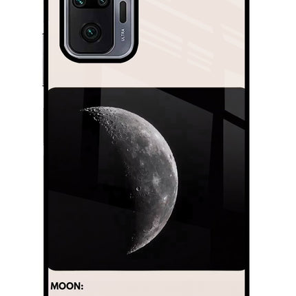 Moon Phase Redmi Note 10 Pro Glass Case