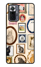 Mirror Cats Redmi Note 10 Pro Glass Case