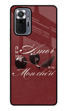 Velvet Cherry Redmi Note 10 Pro Glass Case