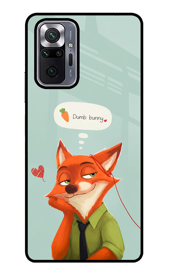 Nick Charm Redmi Note 10 Pro Glass Case