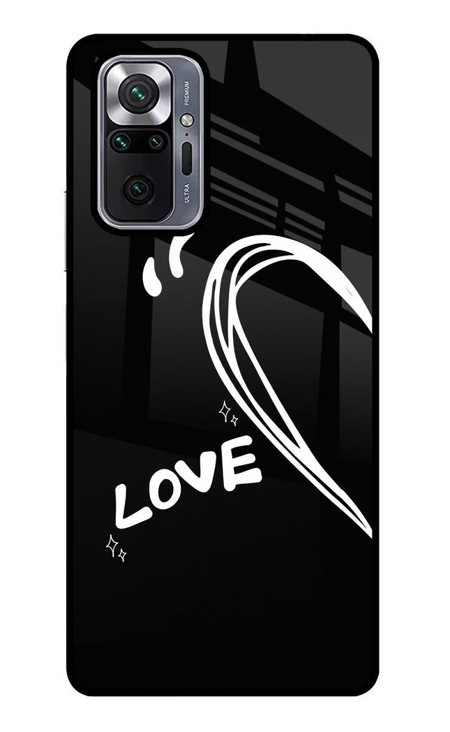 Love Line Redmi Note 10 Pro Glass Case