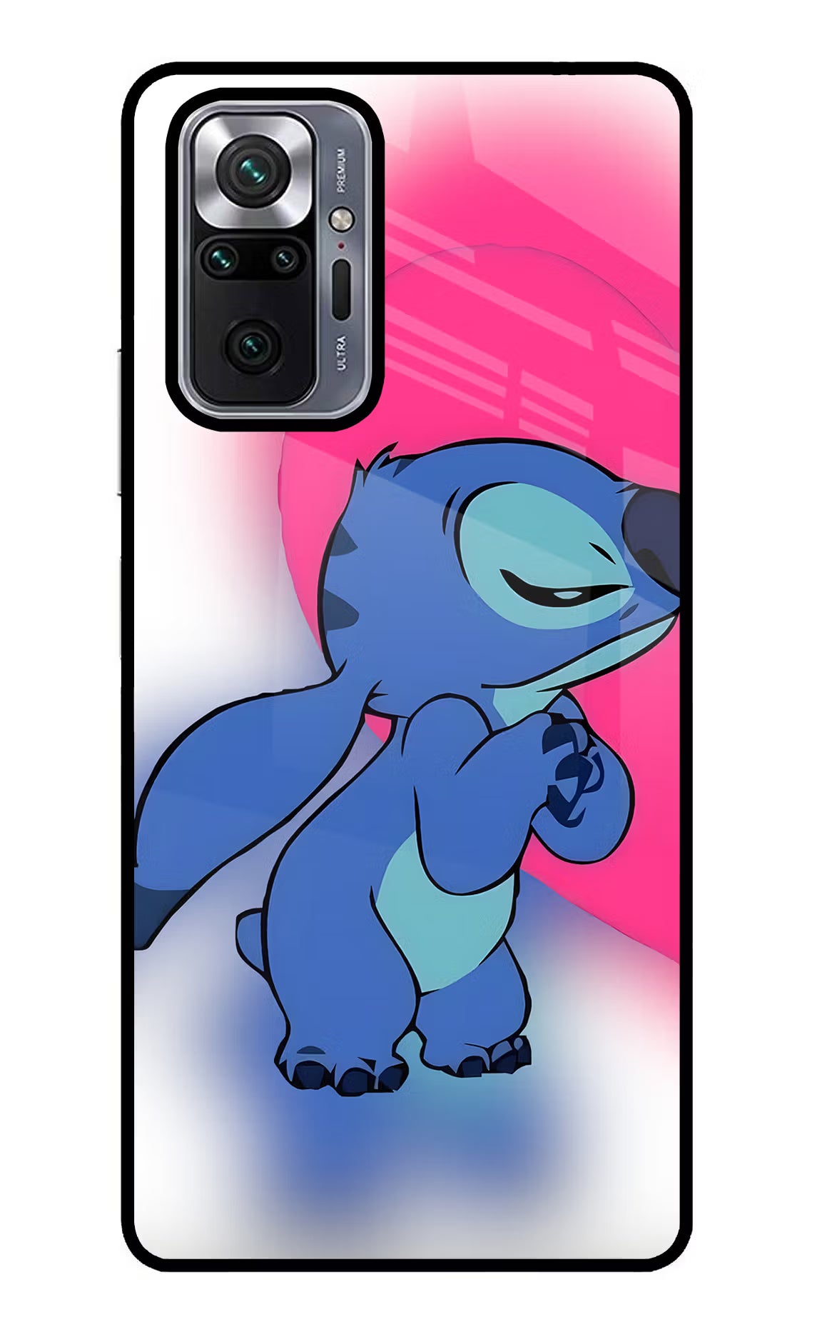Stitch Hug Redmi Note 10 Pro Glass Case