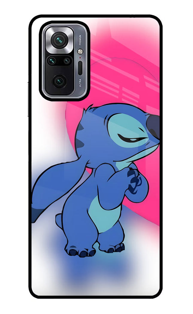 Stitch Hug Redmi Note 10 Pro Glass Case