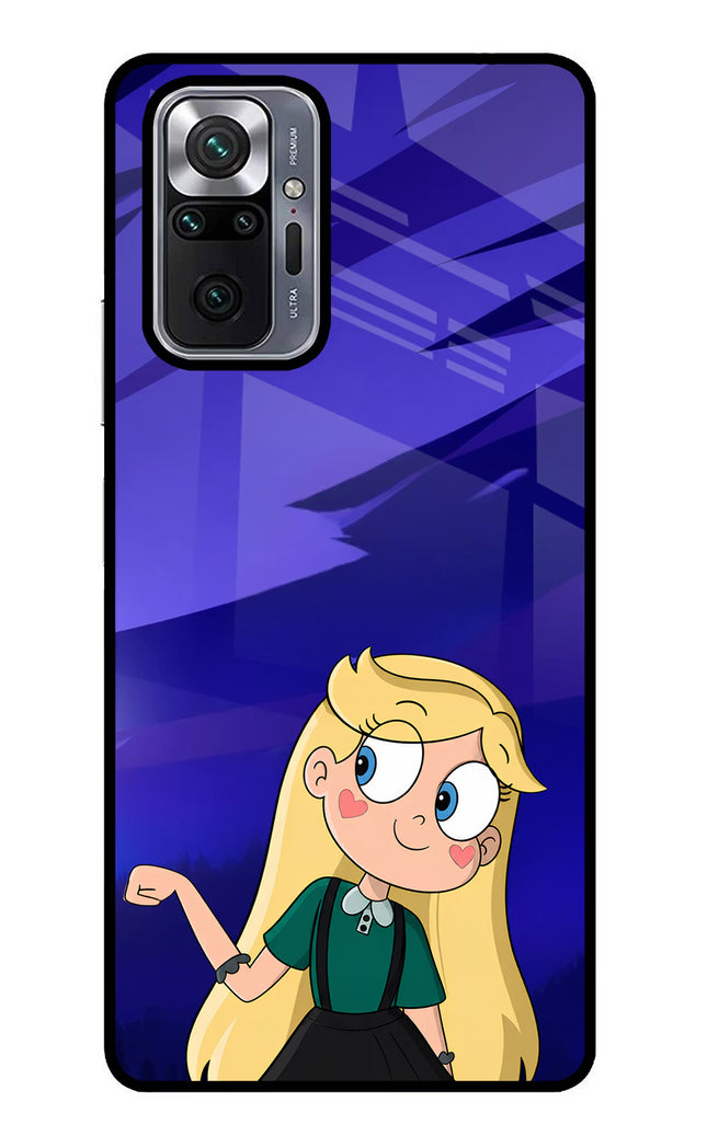 Star Glow Redmi Note 10 Pro Glass Case