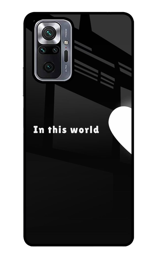 This World Redmi Note 10 Pro Glass Case