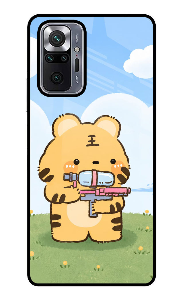Tiger Treat Redmi Note 10 Pro Glass Case