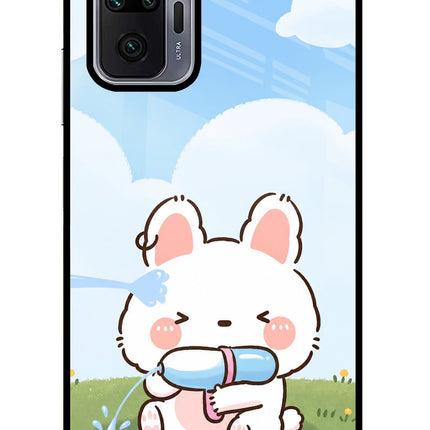 Bunny Treat Redmi Note 10 Pro Glass Case
