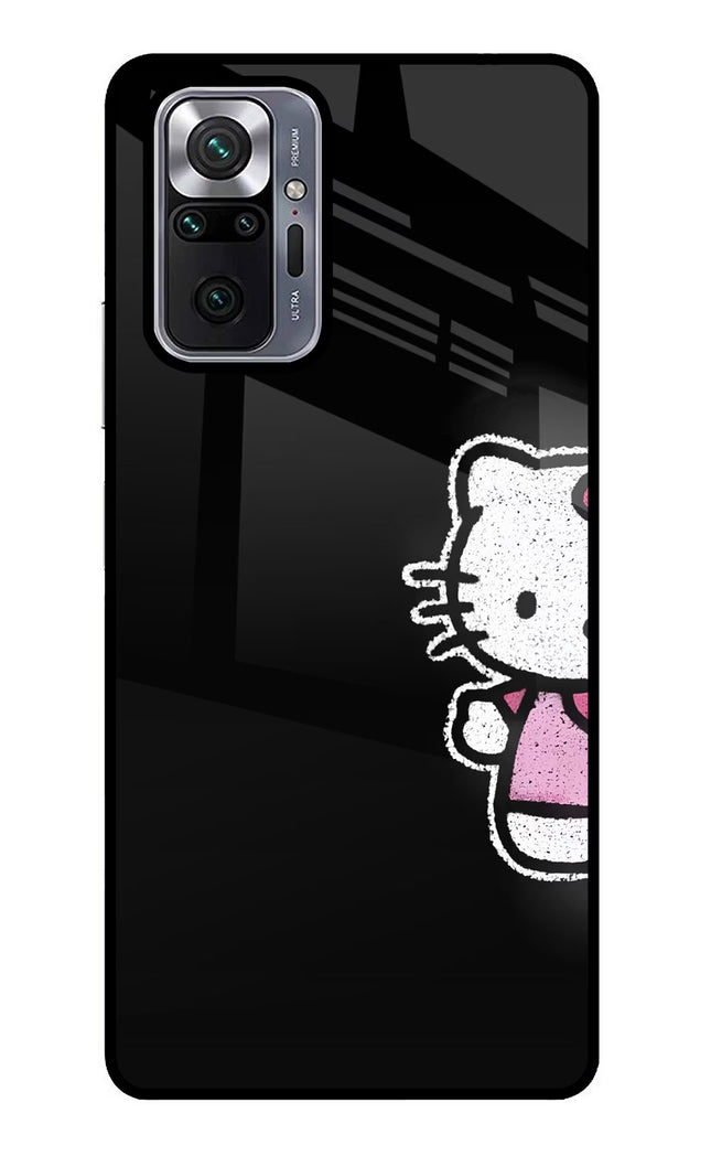 Kitty Charm Redmi Note 10 Pro Glass Case
