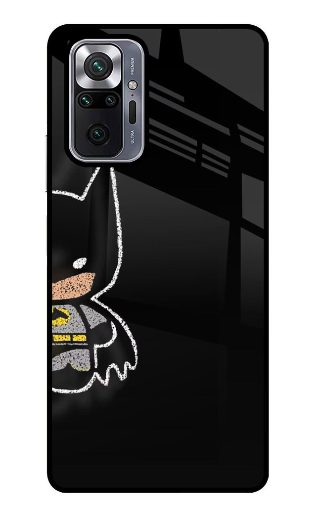 Bat Kitty Redmi Note 10 Pro Glass Case