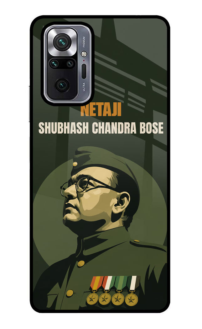 Netaji Legacy Redmi Note 10 Pro Glass Case