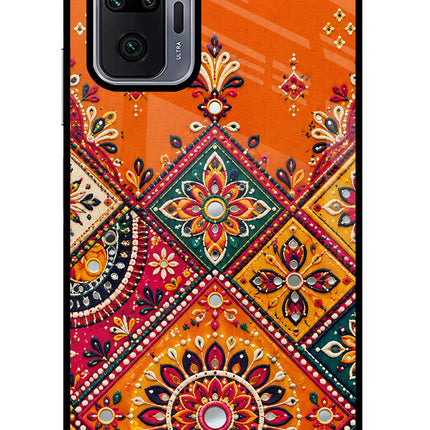 Kutch Glow Redmi Note 10 Pro Glass Case