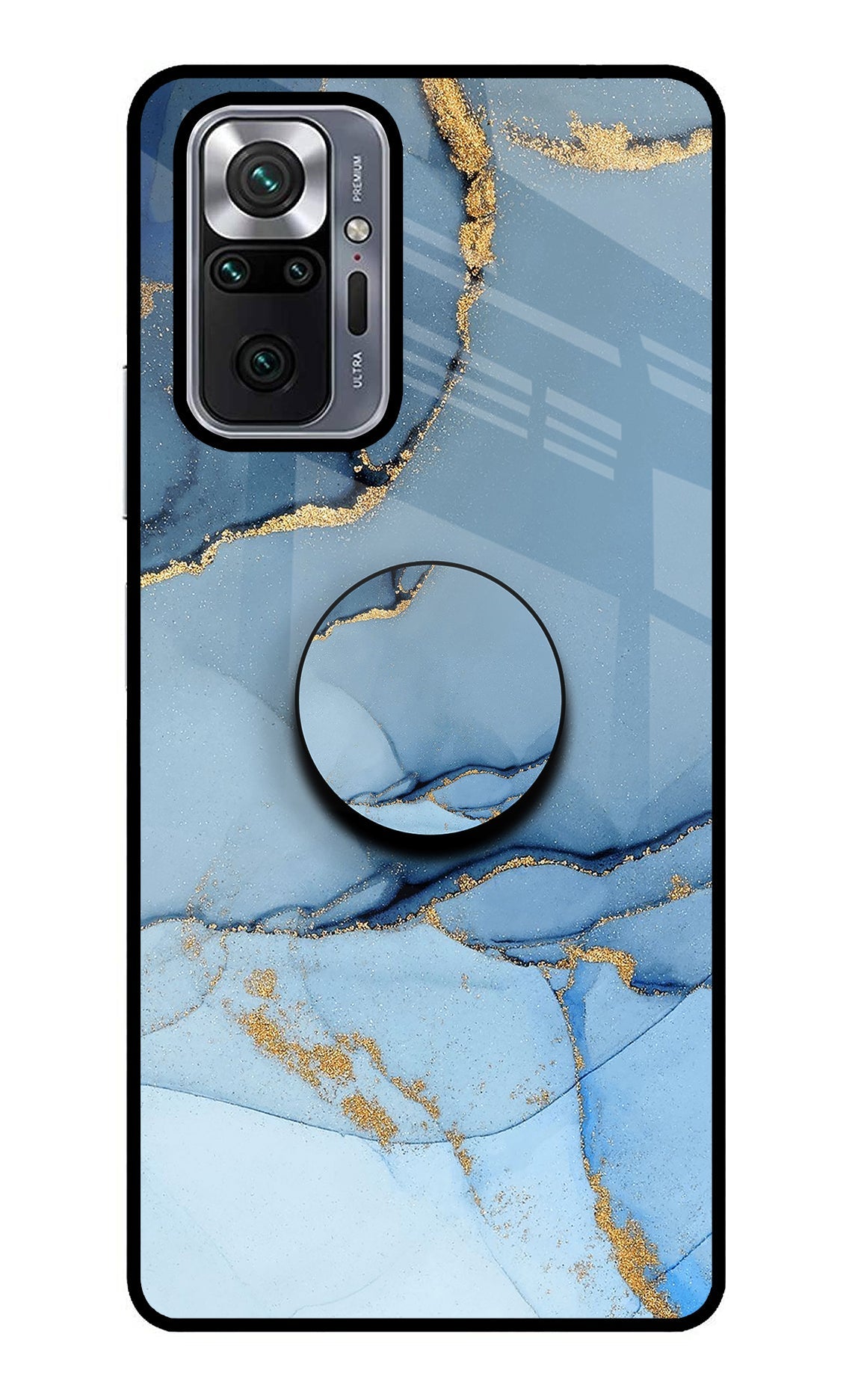 Blue Marble Redmi Note 10 Pro Glass Case