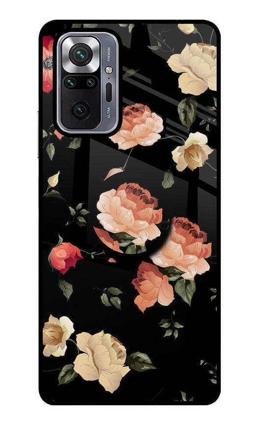 Flowers Redmi Note 10 Pro Glass Case