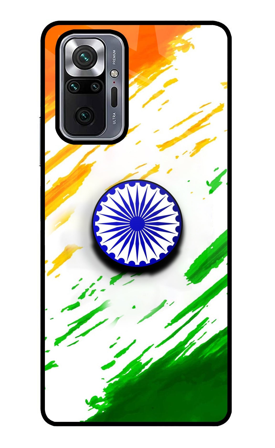 Indian Flag Ashoka Chakra Redmi Note 10 Pro Pop Case