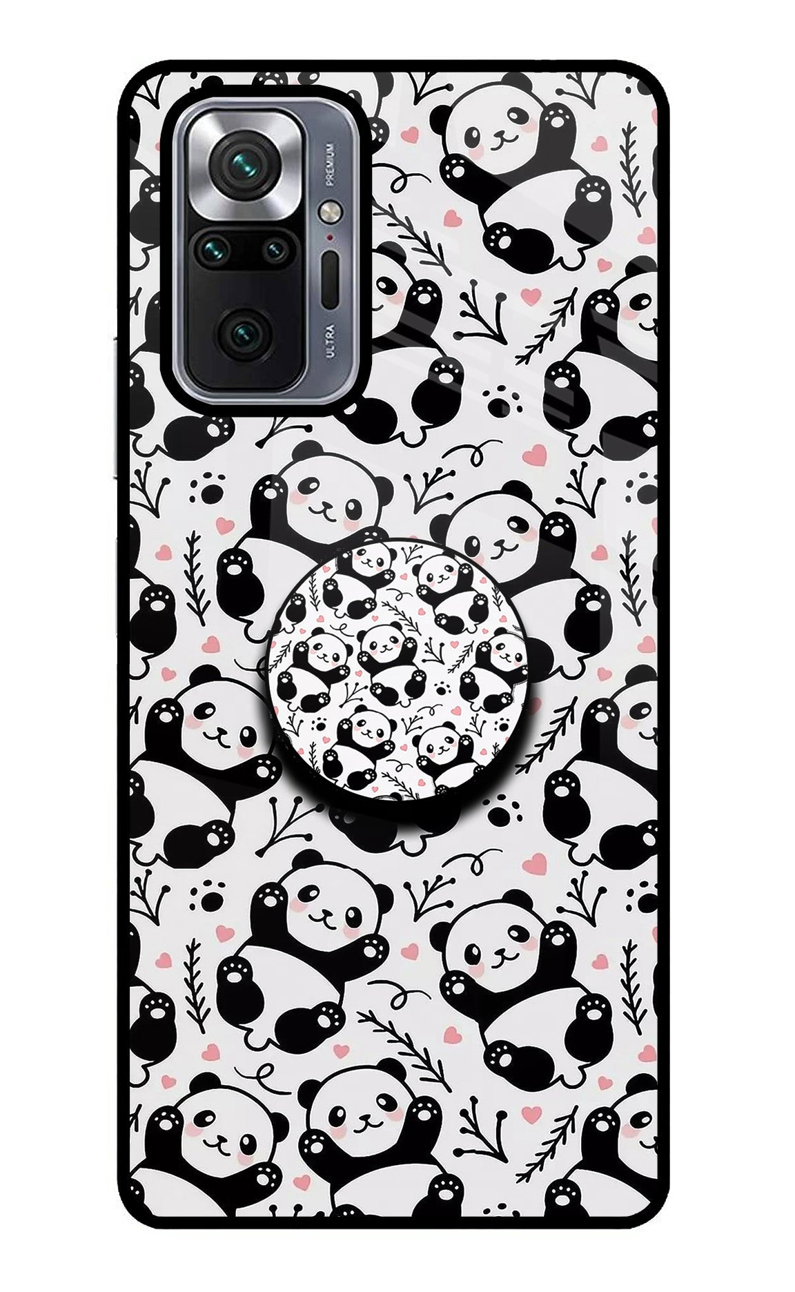 Cute Panda Redmi Note 10 Pro Pop Case