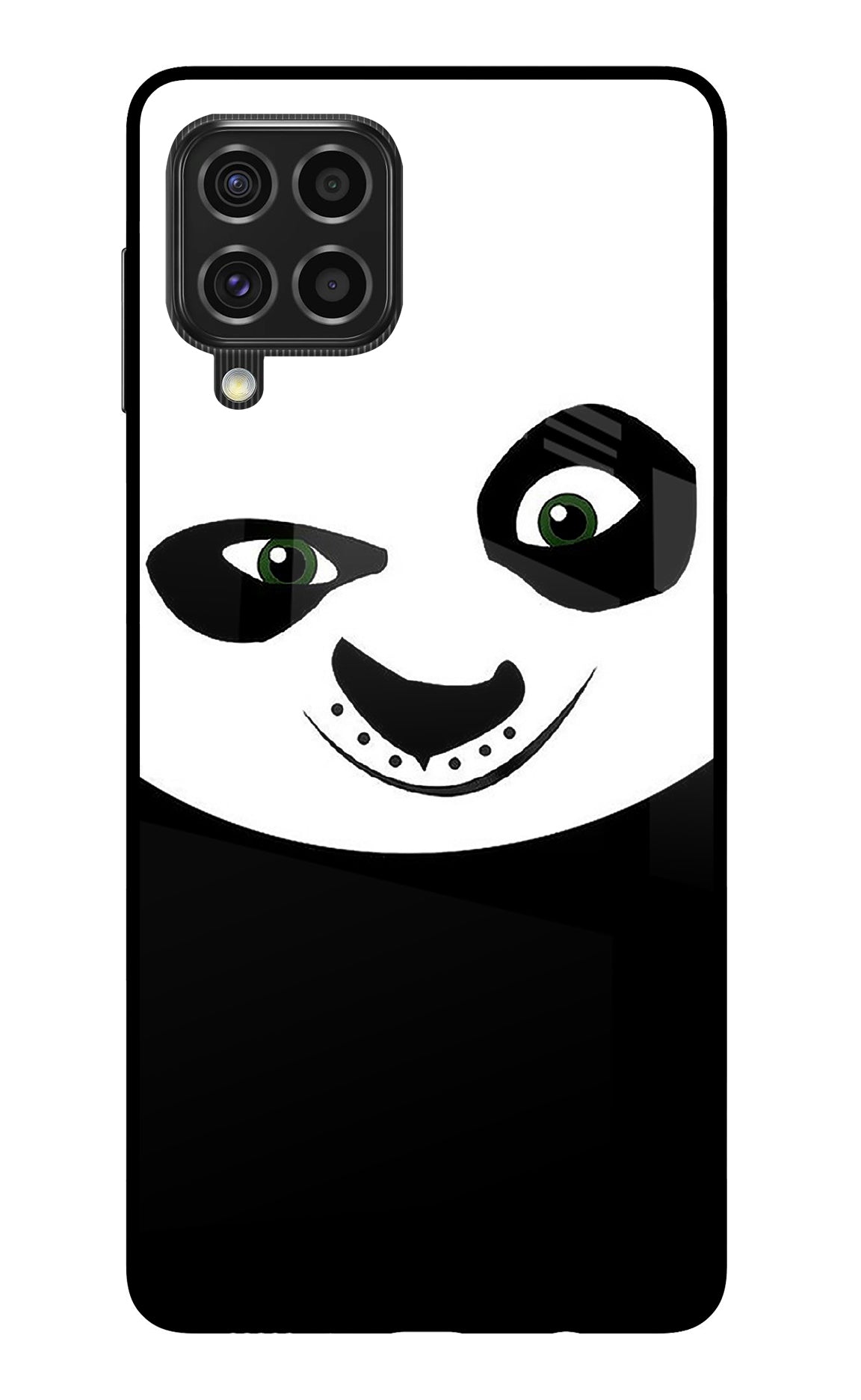Panda Samsung F62 Glass Case