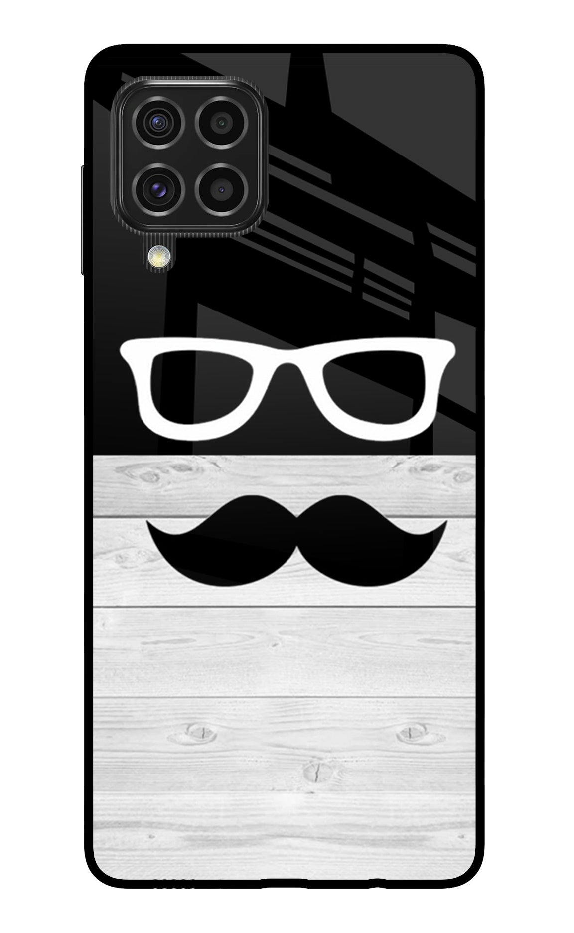 Mustache Samsung F62 Back Cover