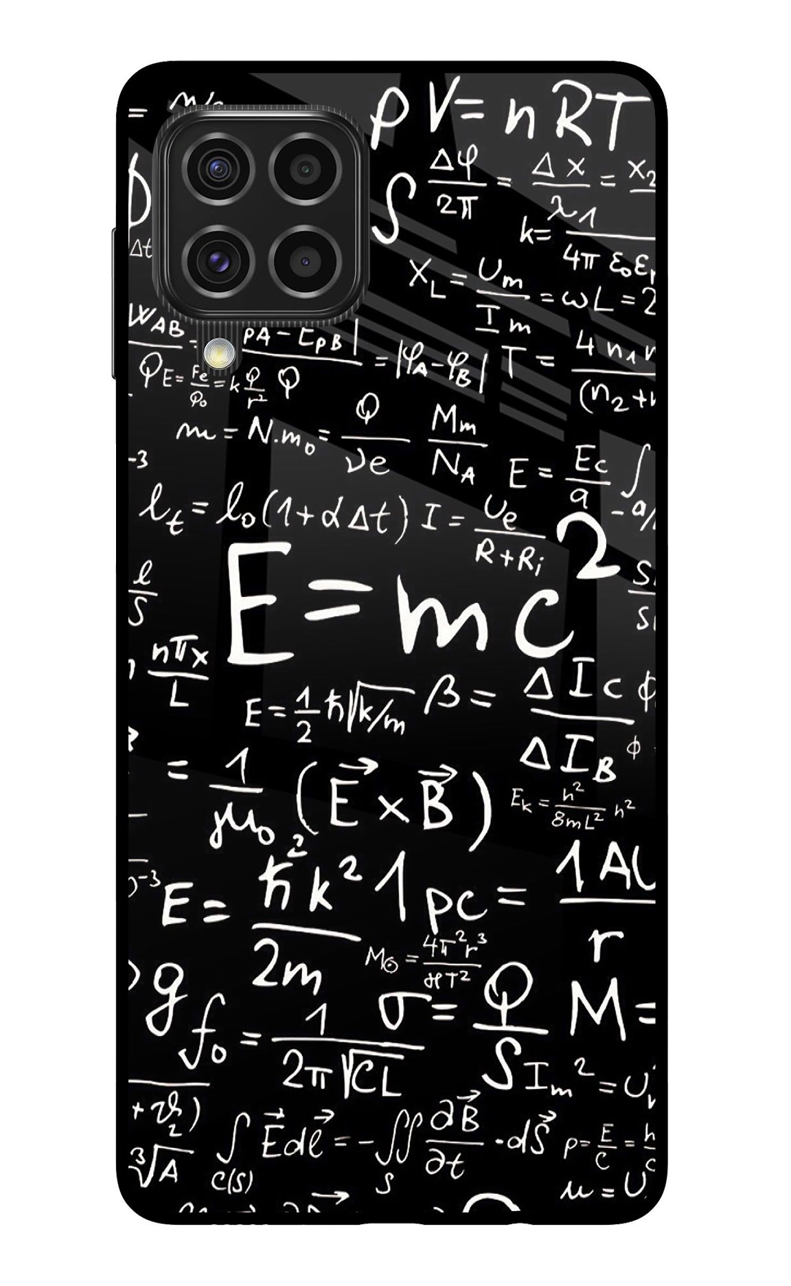 Physics Formula Samsung F62 Back Cover