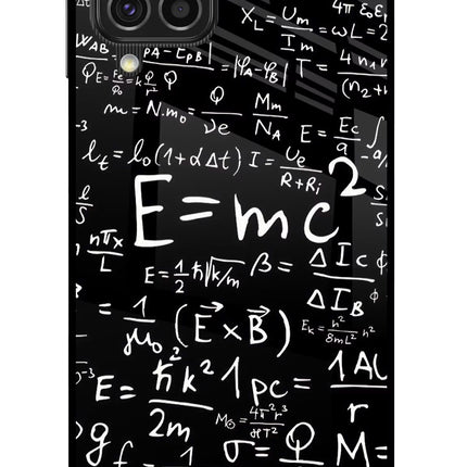 Physics Formula Samsung F62 Glass Case