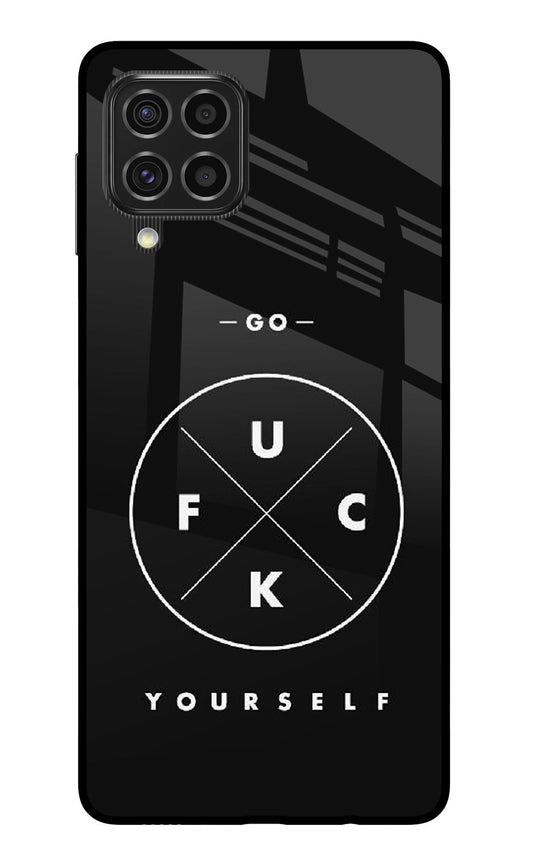 Go Fuck Yourself Samsung F62 Glass Case