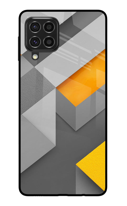 Abstract Samsung F62 Glass Case