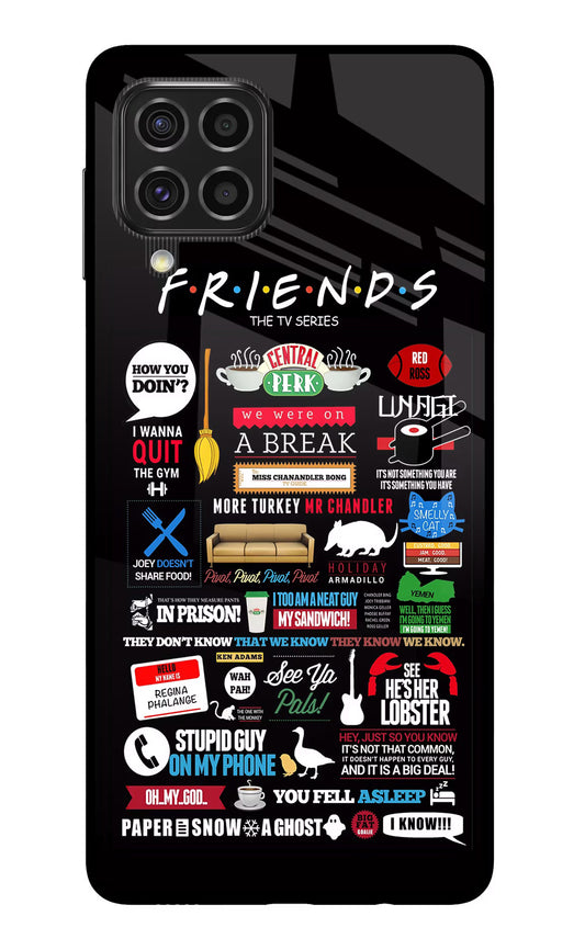 FRIENDS Samsung F62 Glass Case