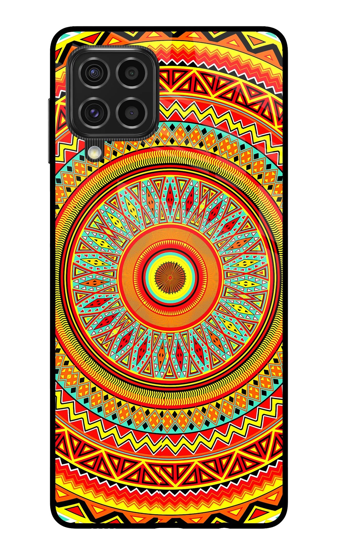 Mandala Pattern Samsung F62 Back Cover