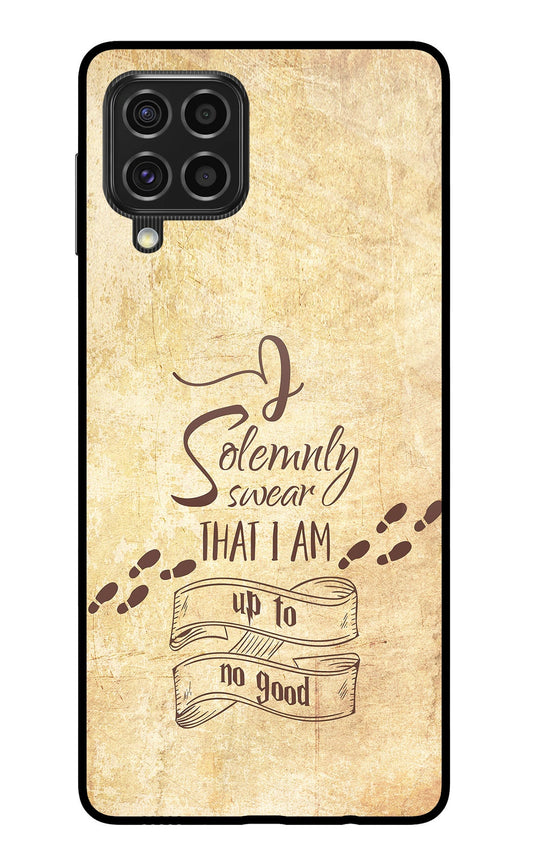 I Solemnly swear that i up to no good Samsung F62 Glass Case