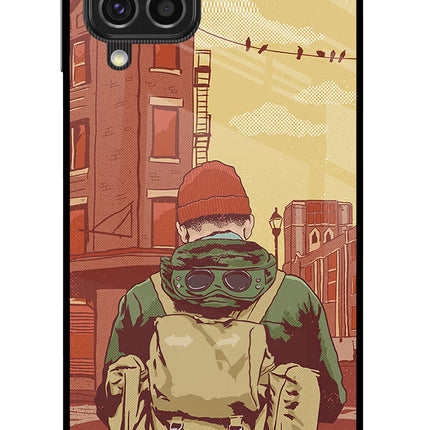 Adventurous Samsung F62 Glass Case
