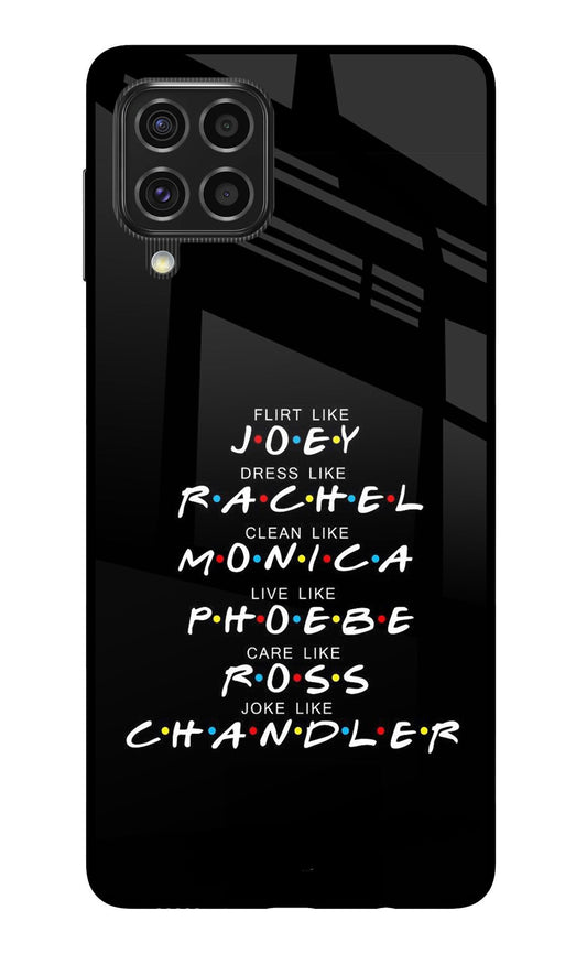 FRIENDS Character Samsung F62 Glass Case