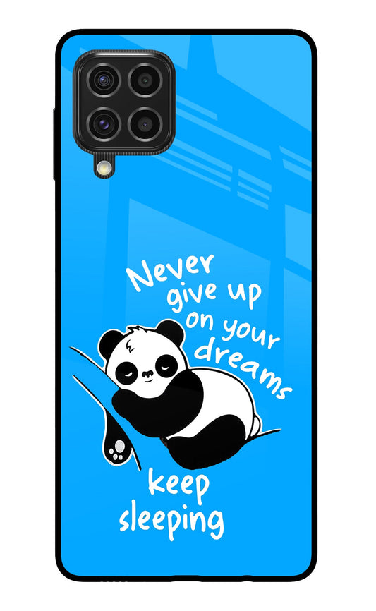 Keep Sleeping Samsung F62 Glass Case