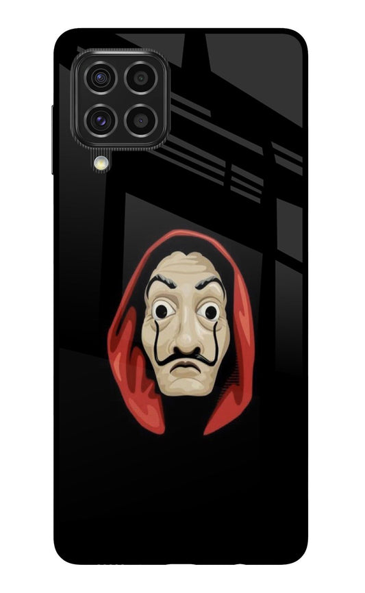 Money Heist Samsung F62 Glass Case