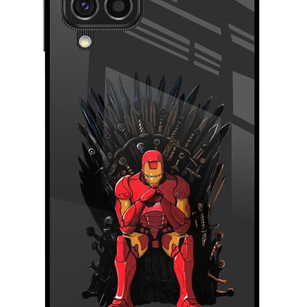 Ironman Throne Samsung F62 Glass Case