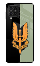 Balidan Logo Samsung F62 Glass Case