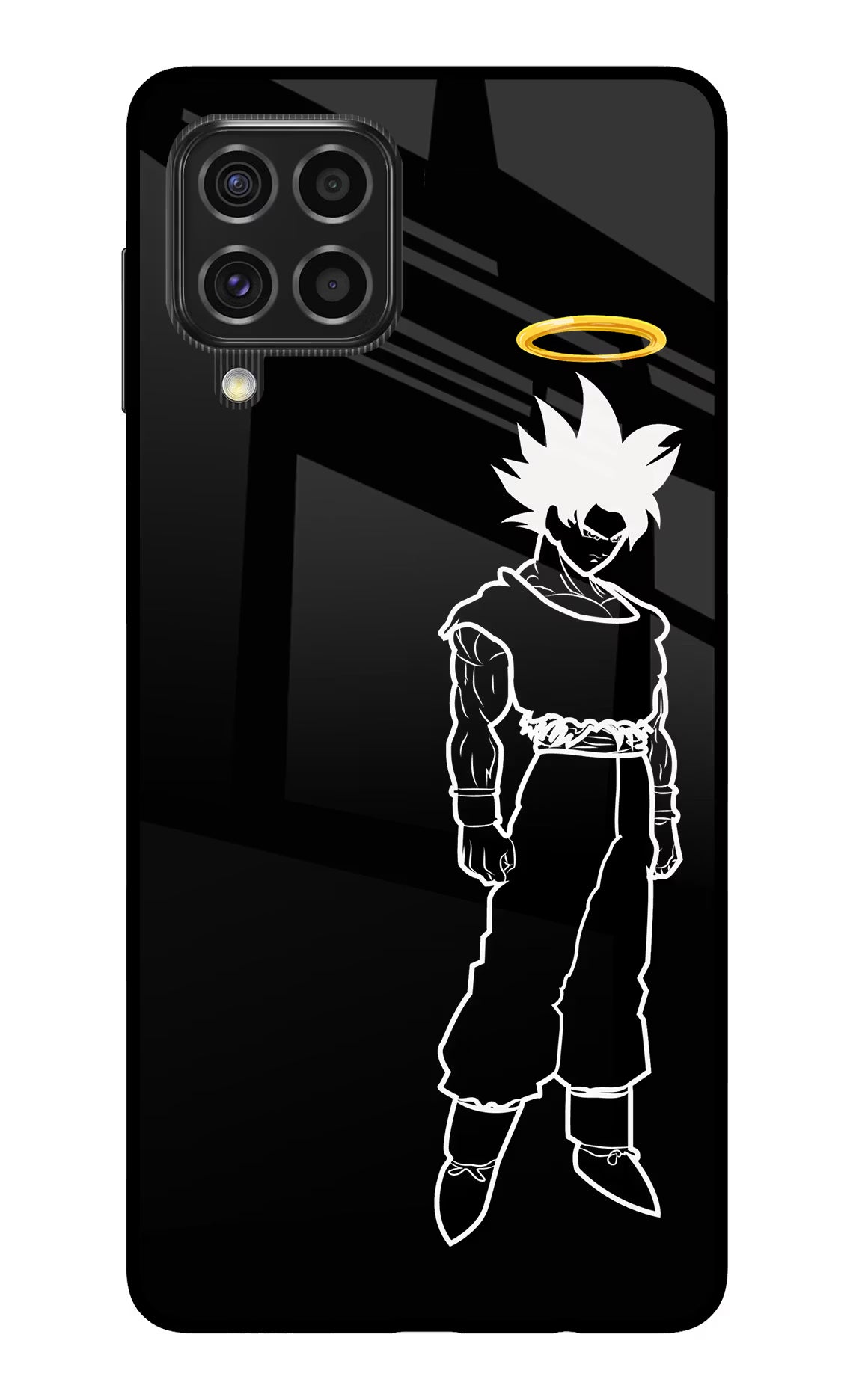 DBS Character Samsung F62 Glass Case Back Cover by Casekaro