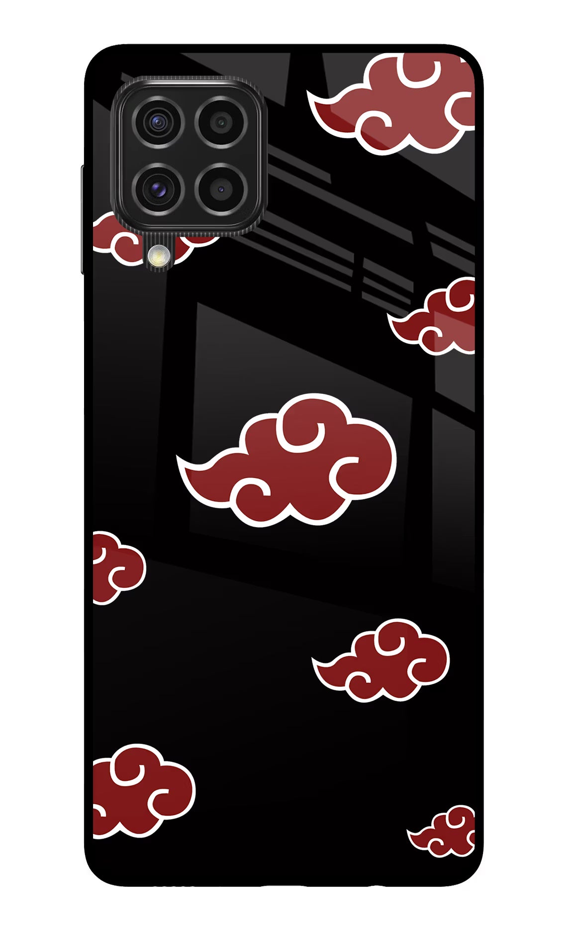 Akatsuki Samsung F62 Glass Case Back Cover by Casekaro