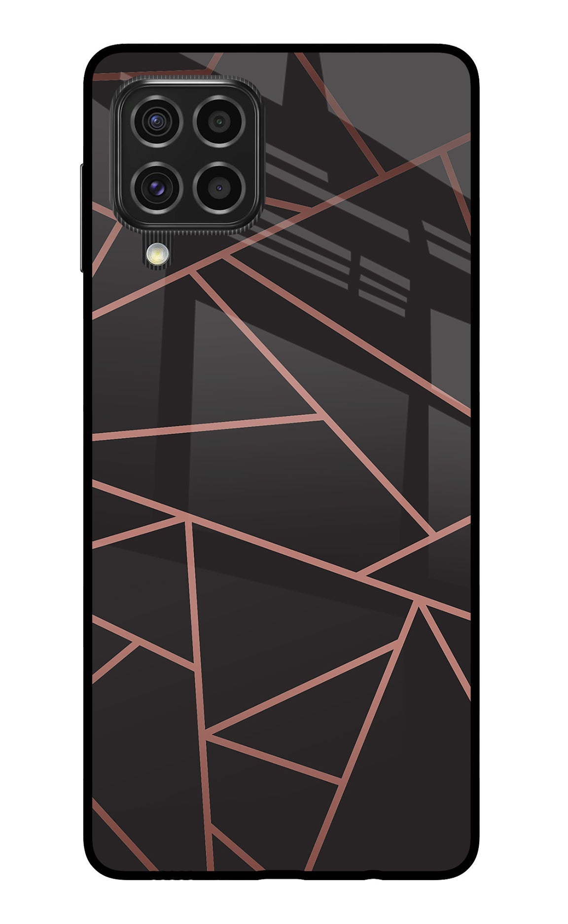 Geometric Pattern Samsung F62 Back Cover