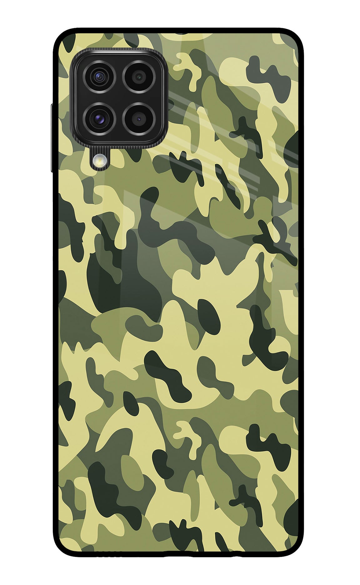 Camouflage Samsung F62 Back Cover