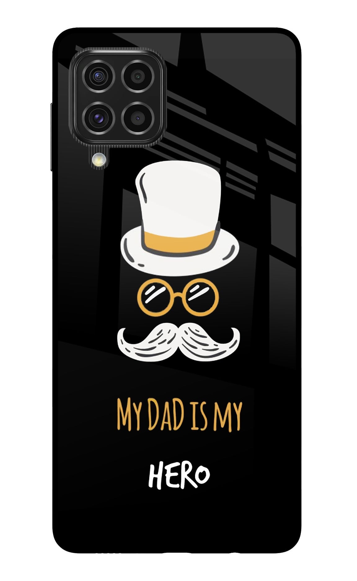 My Dad Is My Hero Samsung F62 Back Cover