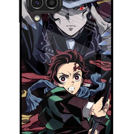 Demon Slayer Samsung F62 Glass Case