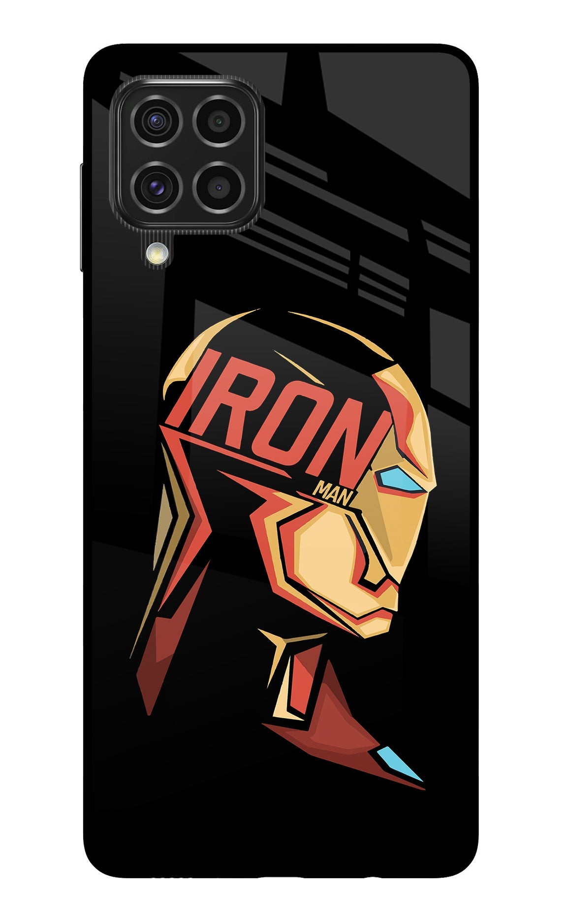 IronMan Samsung F62 Glass Case