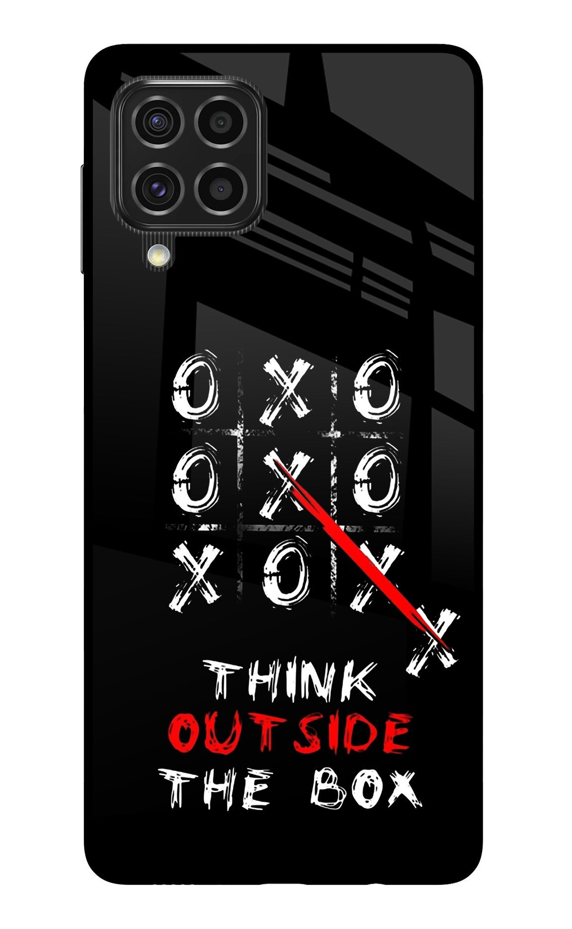 Think out of the BOX Samsung F62 Back Cover