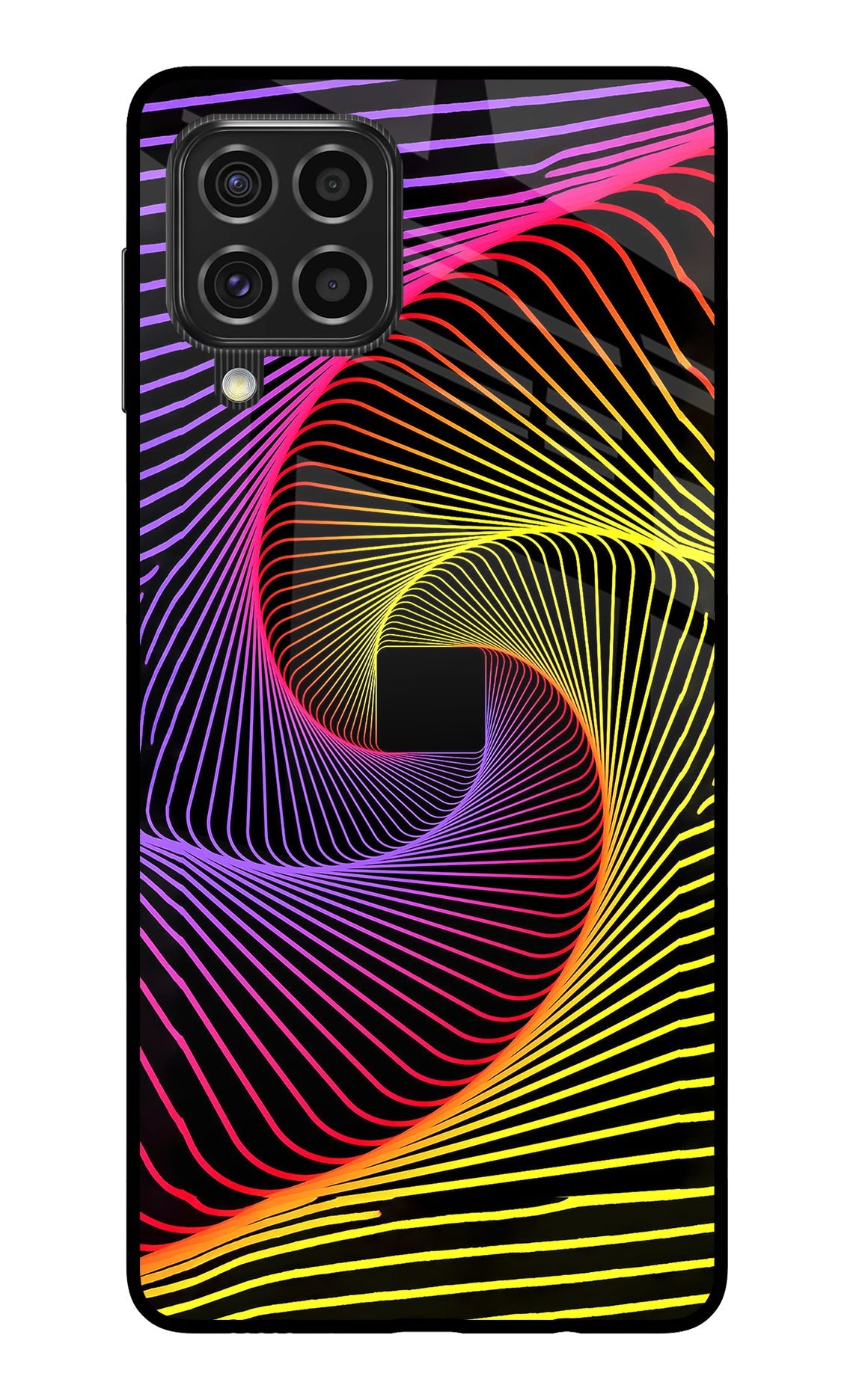 Colorful Strings Samsung F62 Back Cover